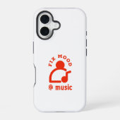 Fix Mood @By Music Phone Case iPhone 16ケース (裏面)