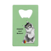 Fixed Kitty クレジットカード栓抜き (正面)