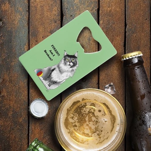 Fixed Kitty クレジットカード栓抜き