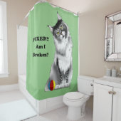 Fixed Kitty シャワーカーテン (インサイチュ)