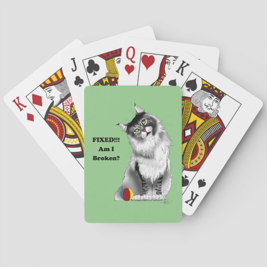 Fixed Kitty トランプ (裏面)