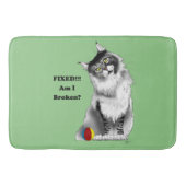 Fixed Kitty バスマット (正面)