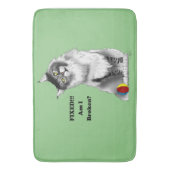 Fixed Kitty バスマット (正面縦)