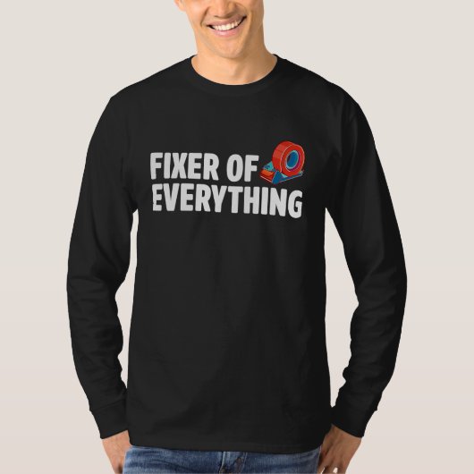 Fixer Of Everything Car  Automobile Mechanic Car R Tシャツ (正面)