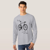 Fixie - 1つのバイク1のギア(シンプル) tシャツ (正面フル)