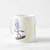 Fixies |ディジット コーヒーマグカップ (正面左)