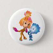 Fixies | SimkaおよびNolik 缶バッジ (正面)