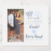 Fizz Clinkワポップ・アートのイン/ワイきらめくンラベル スパークリングワインラベル (シングルラベル)