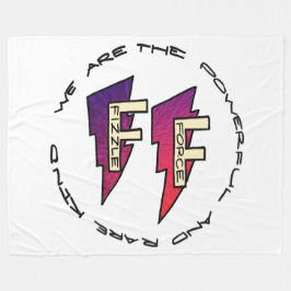 Fizzle Forceロゴ フリースブランケット