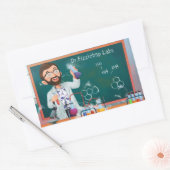 Fizzlebop Labsスタンプ 長方形シール (封筒)