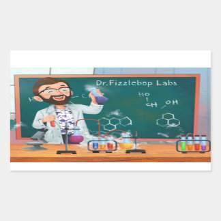 Fizzlebop Labsスタンプ 長方形シール