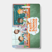 Fizzlebop Labsバッジ バッジ (裏面)