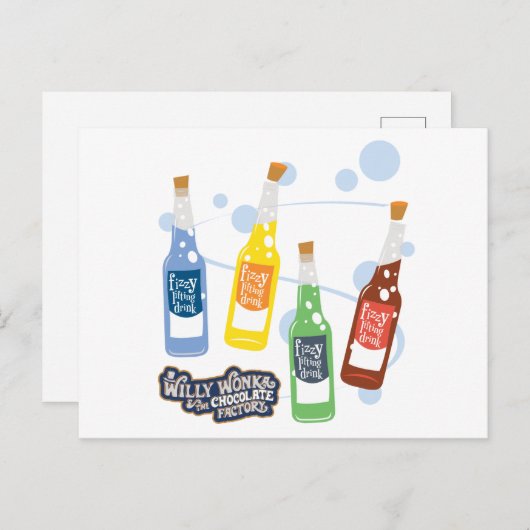 Fizzy持ち上げ飲料のグラフィック ポストカード (正面/裏面)