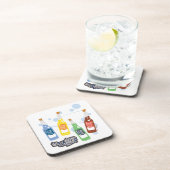 Fizzy Lifting Drinkグラフィック コースター (右側)