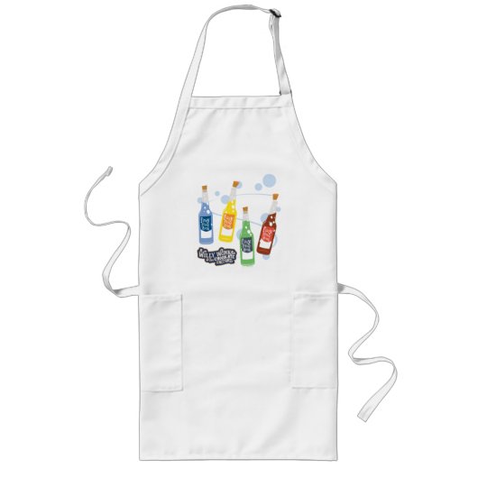 Fizzy Lifting Drinkグラフィック ロングエプロン (正面)