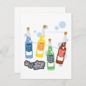 Fizzy Lifting Drink Graphic ノートカード (正面/裏面)