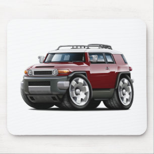 Fjの巡洋艦のあずき色車 マウスパッド