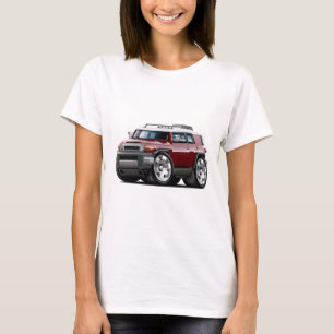 Fjの巡洋艦のあずき色車 Tシャツ