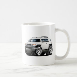 Fjの巡洋艦の白車 コーヒーマグカップ