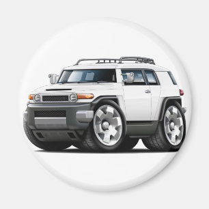Fjの巡洋艦の白車 マグネット