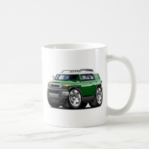 Fjの巡洋艦の緑車 コーヒーマグカップ
