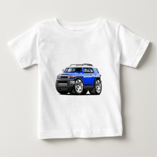Fjの巡洋艦の青車 ベビーTシャツ (正面)