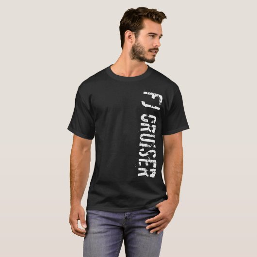 FJの巡洋艦のVertのロゴのワイシャツ Tシャツ (正面フル)