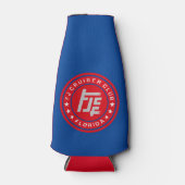 FJクルーザークラブ – 12ozクーラーボックスブラック – ブードゥー ボトルクーラー (正面)