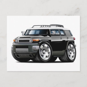 Fjクルーザーブラックカー ポストカード