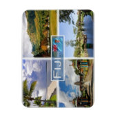 FJフィジー – デナロー島 – ナバ – マグネット (縦)