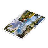 FJフィジー – デナロー島 – ナバ –  マグネット (左側)