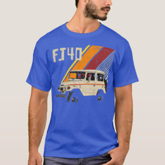 FJ40ランドクルーザー4WDトラック Tシャツ