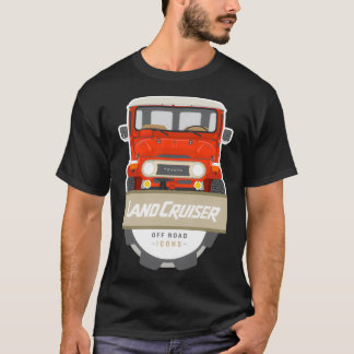 FJ40赤バッジ Tシャツ