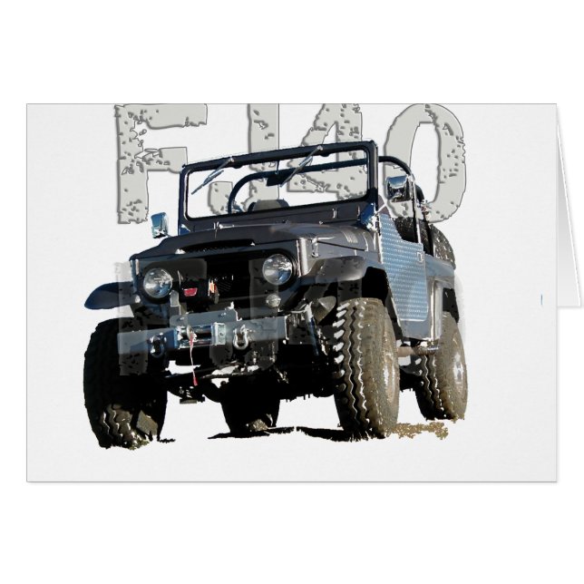 FJ40 Landcruiserの服装 (正面横)