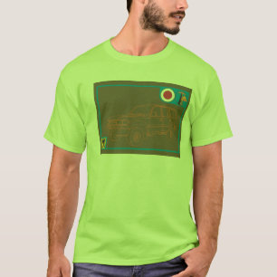 fj80土地の巡洋艦 tシャツ