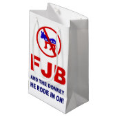 FJBと彼が乗ったロバ！ スモールペーパーバッグ (正面アングル)