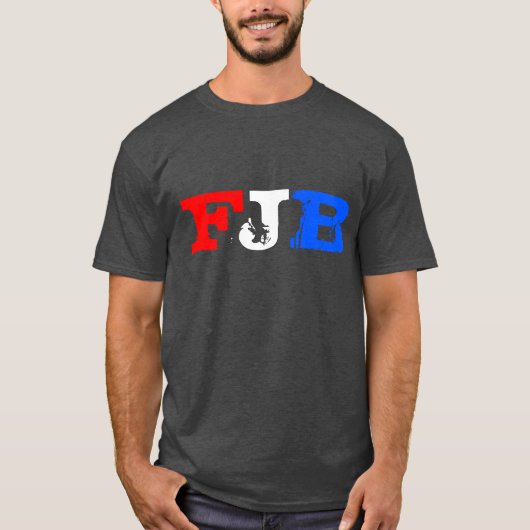 FJB赤白青 Tシャツ (正面)
