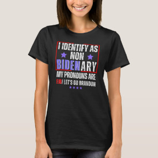 FJB、おもしろい行こうブランドン、私は非Bidenary Tシャツ