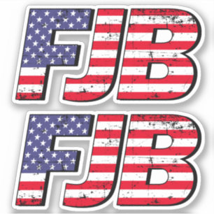 FJB Fバイデン氏おもしろいアンチバイデン氏プロトランプ2024 シール