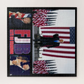 FJB - Let Go Brandon - President Trump ジグソーパズル (横)