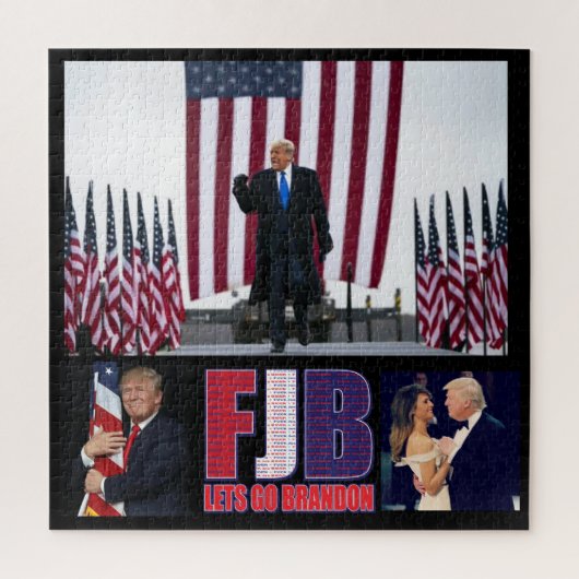 FJB - Let Go Brandon - President Trump ジグソーパズル (縦)