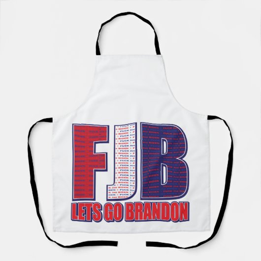 FJB Lets Go Brandon エプロン (正面)