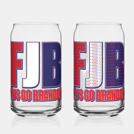 FJB Lets GO Brandon ガラス缶 (正面)