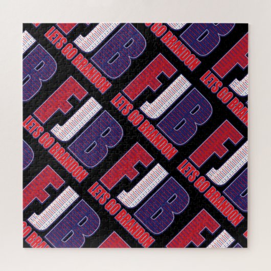 FJB Lets Go Brandon ジグソーパズル (横)