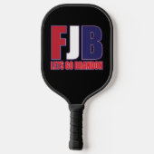 FJB Lets Go Brandon ピックルボールラケット (裏面)