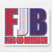 FJB---Lets-Go-Brandon マウスパッド (正面)