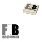 FJB Lets Go Brandon ラバースタンプ (押印)