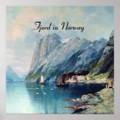 Fjord in Norway 絵画's by Lev Lagorio ポスター (正面)