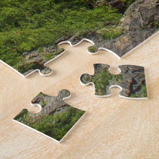 Fjord Norway Landscape ジグソーパズル (側面)