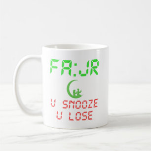 FJR Uスヌーズを失う コーヒーマグカップ